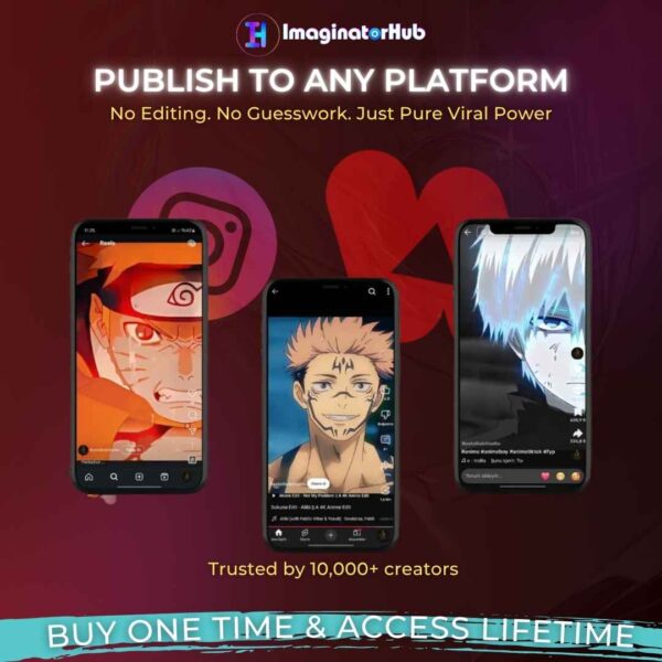 Viral Anime Reels Pack - 2025